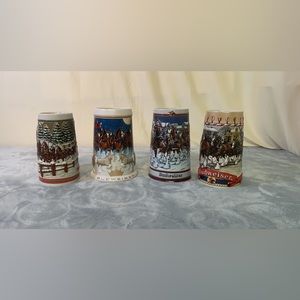 Budweiser Mug Set of 4